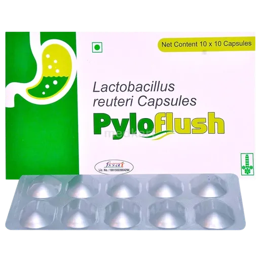 pyloflush capsule 10's
